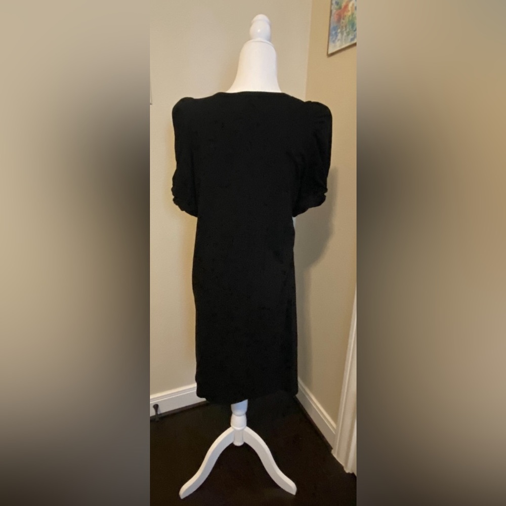 Anthropologie AMADI Black Dress Size Small Made in USA - Picture 7 of 10